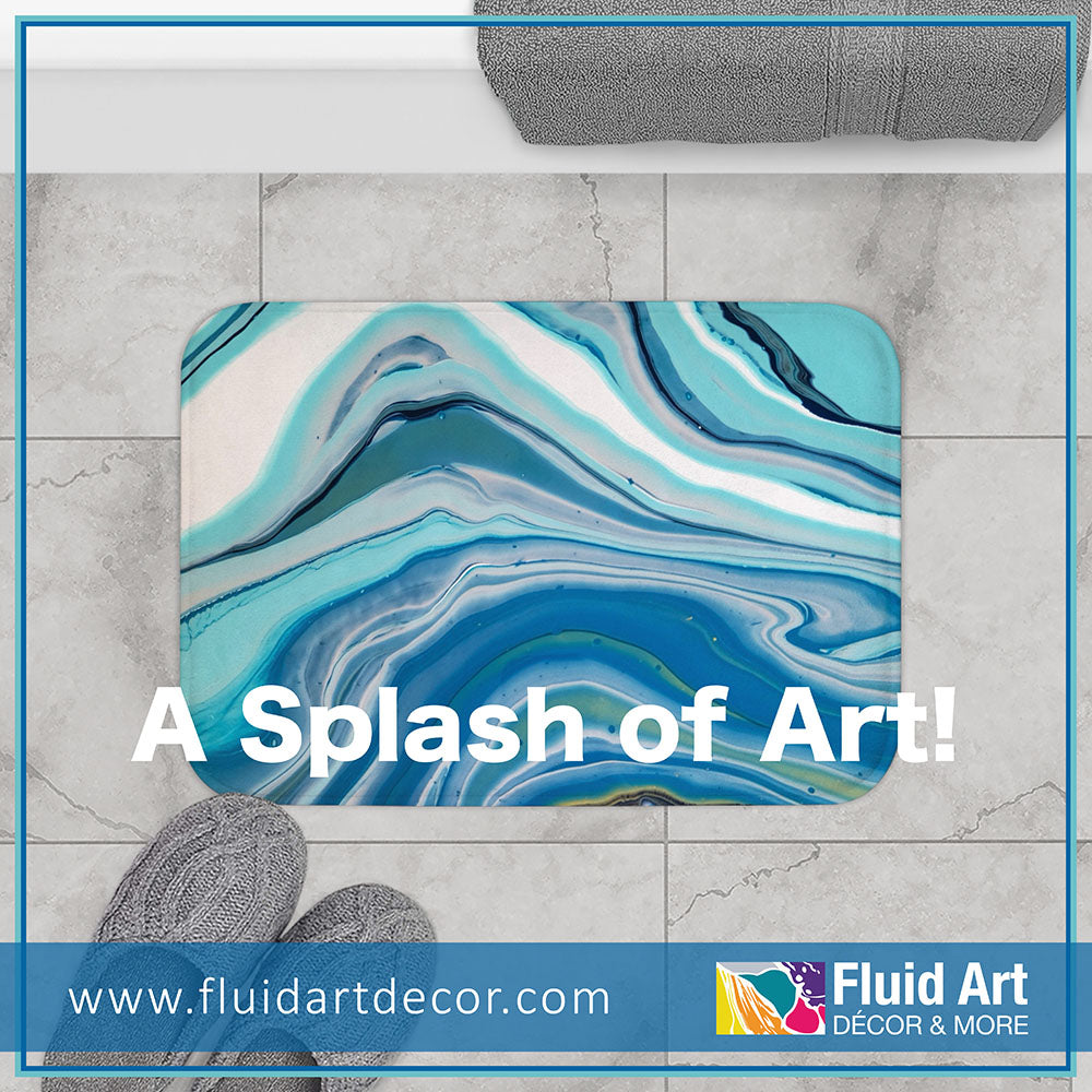 Bath Mat Worthy of Framing