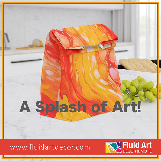 Lunch in Style with a Splash of Art