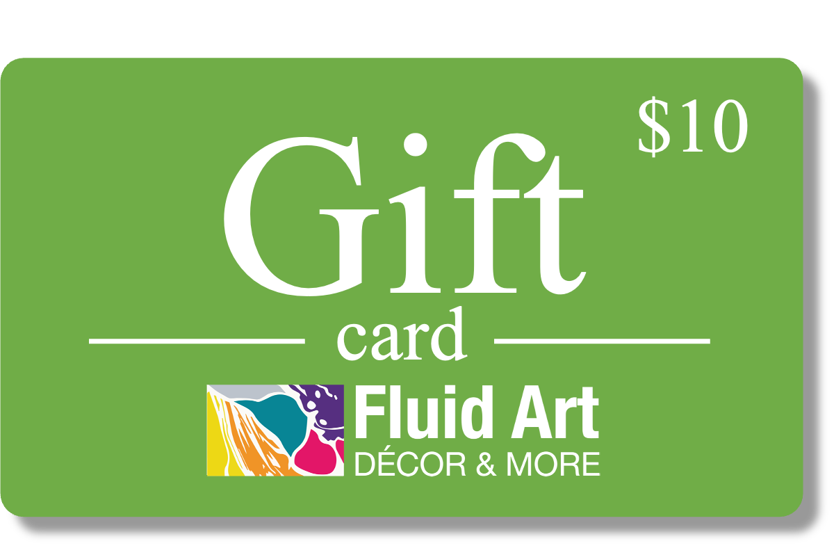 Fluid Art Decor Gift Card