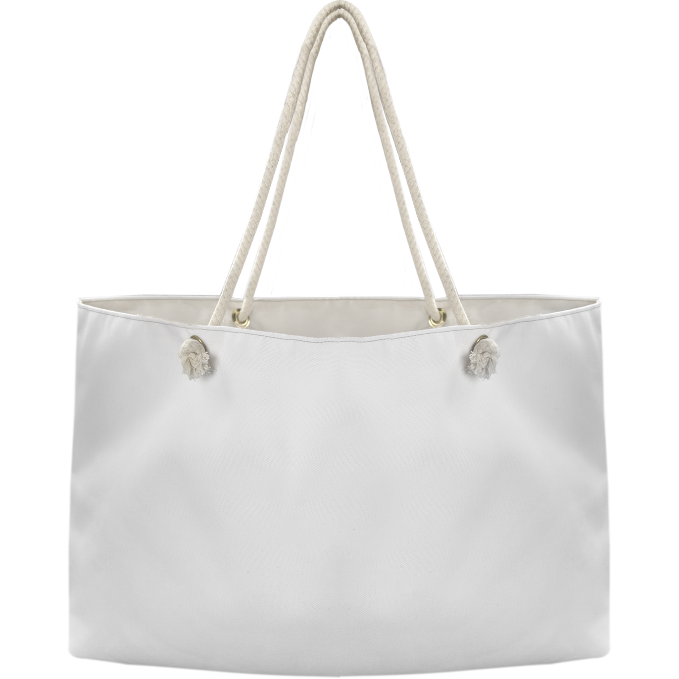 Weekender Tote with Rope Handle
