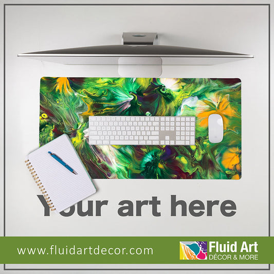 Rubber-Backed Desk Mats