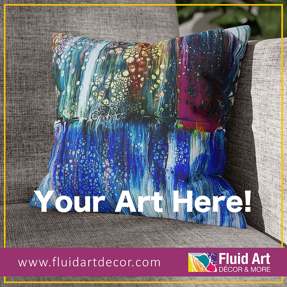 Amazing Pillows - Fluid Art Decor
