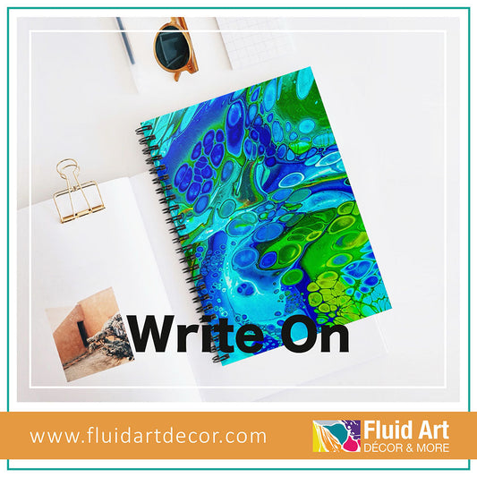 Write On - Spiral Notebook