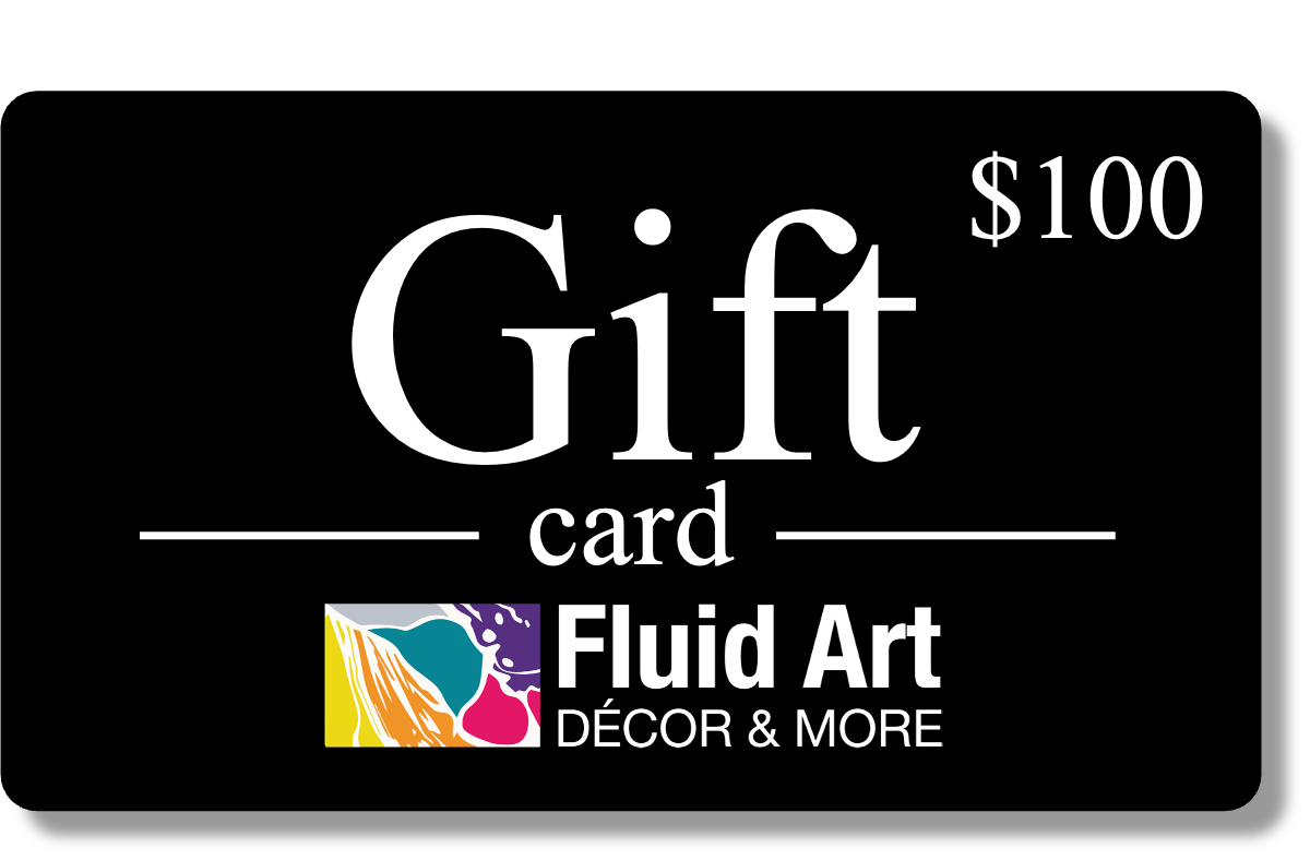 Fluid Art Decor Gift Card