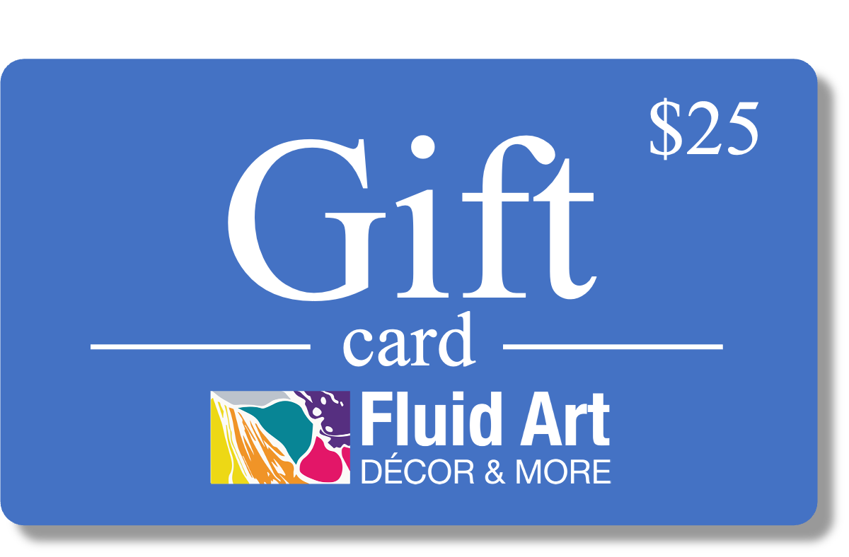 Fluid Art Decor Gift Card