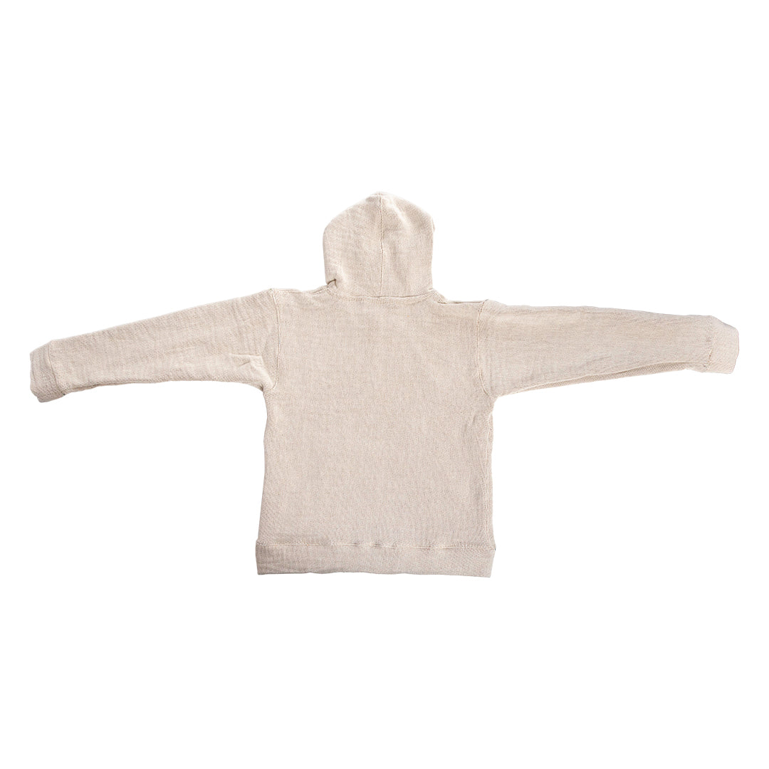 Woven Pullover Hoodie